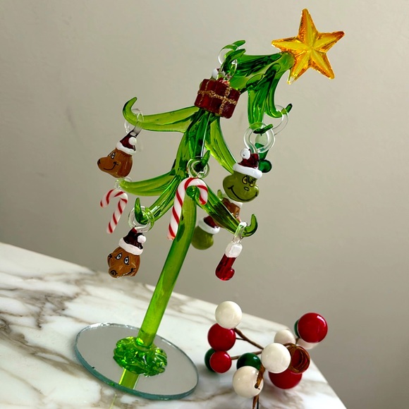 Other - Grinch Glass Tree